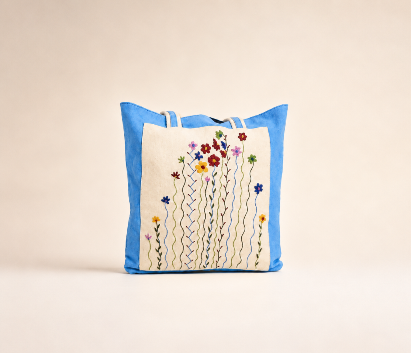 Blue Tote Bag